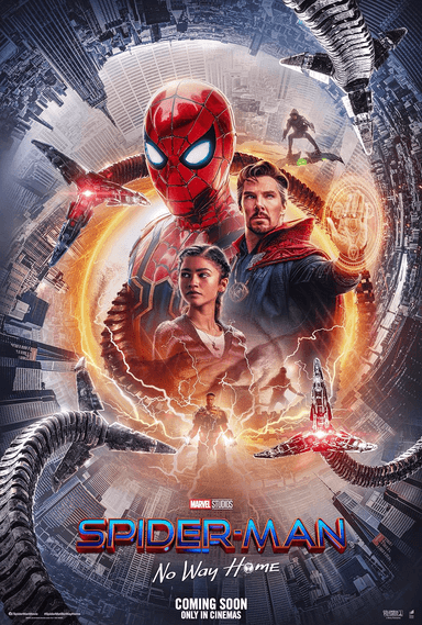 Spider-Man: No Way Home movie poster