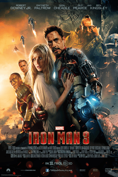 Iron Man 3 movie poster