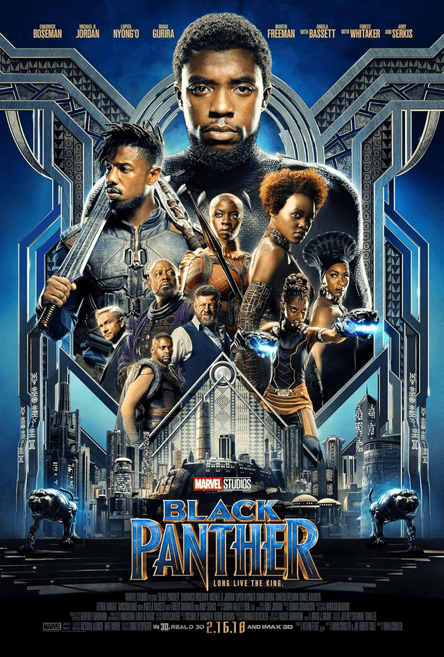 Black Panther movie poster