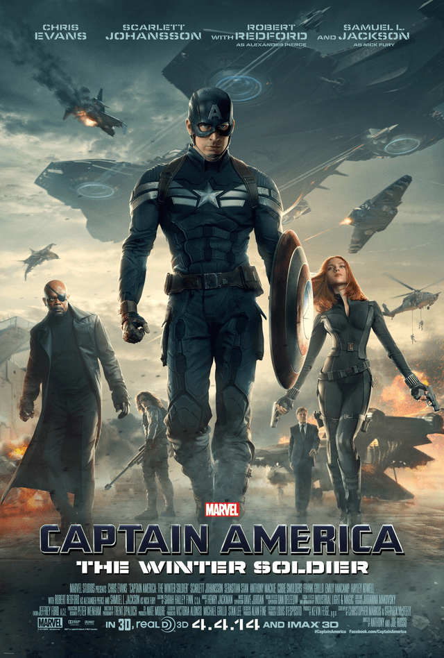 Captain America: The Winter Soldier movie poster